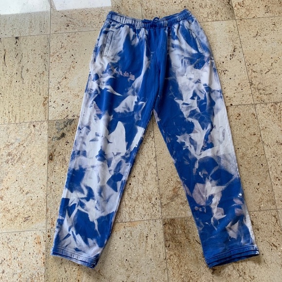 424 Armes Blue & White Sweatpants - Picture 1 of 7